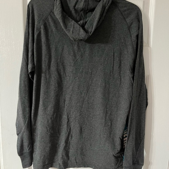 American Crusader Large Men’s Stripe Long Sleeve Hoodie Shirt, made India, - Picture 5 of 8